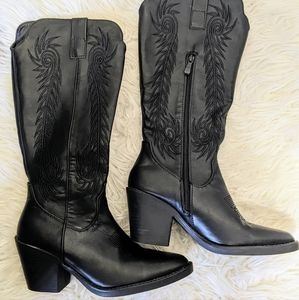 Black Cowgirl Boots